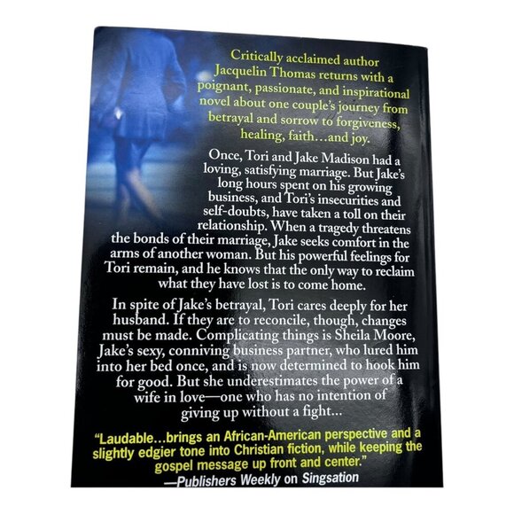 The Prodigal Husband By Jacquelin Thomas 2002‎ Paperback Inspirational Novel - Picture 3 of 12